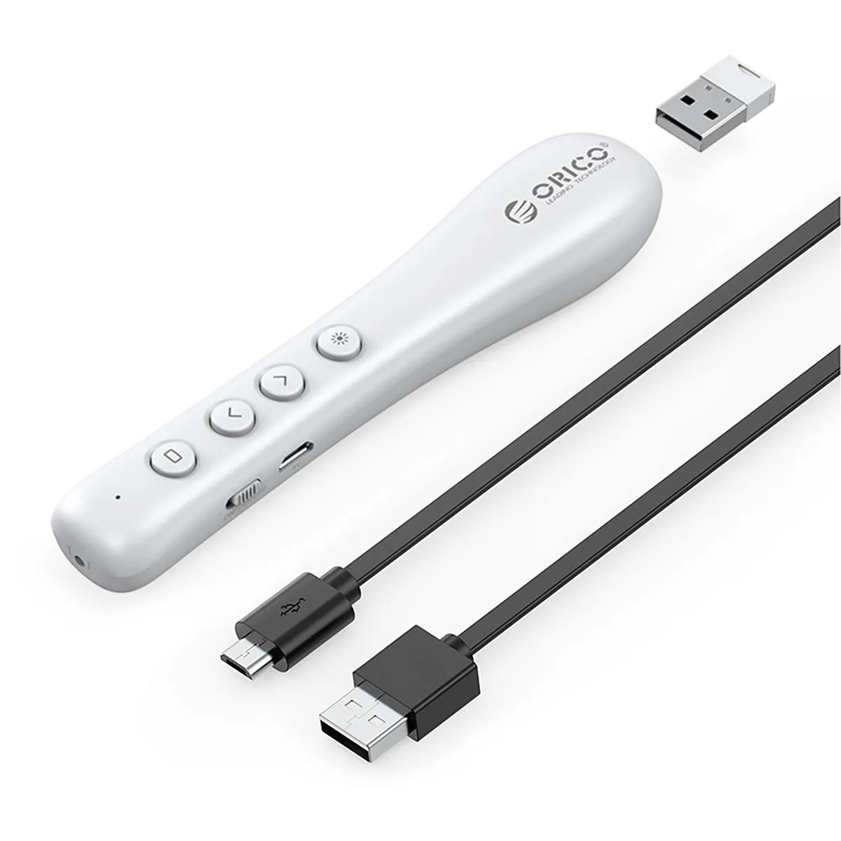 Orico Orico OPPT 2.4 GHz Wireless Presentation Remote White 2 Pack — product photo