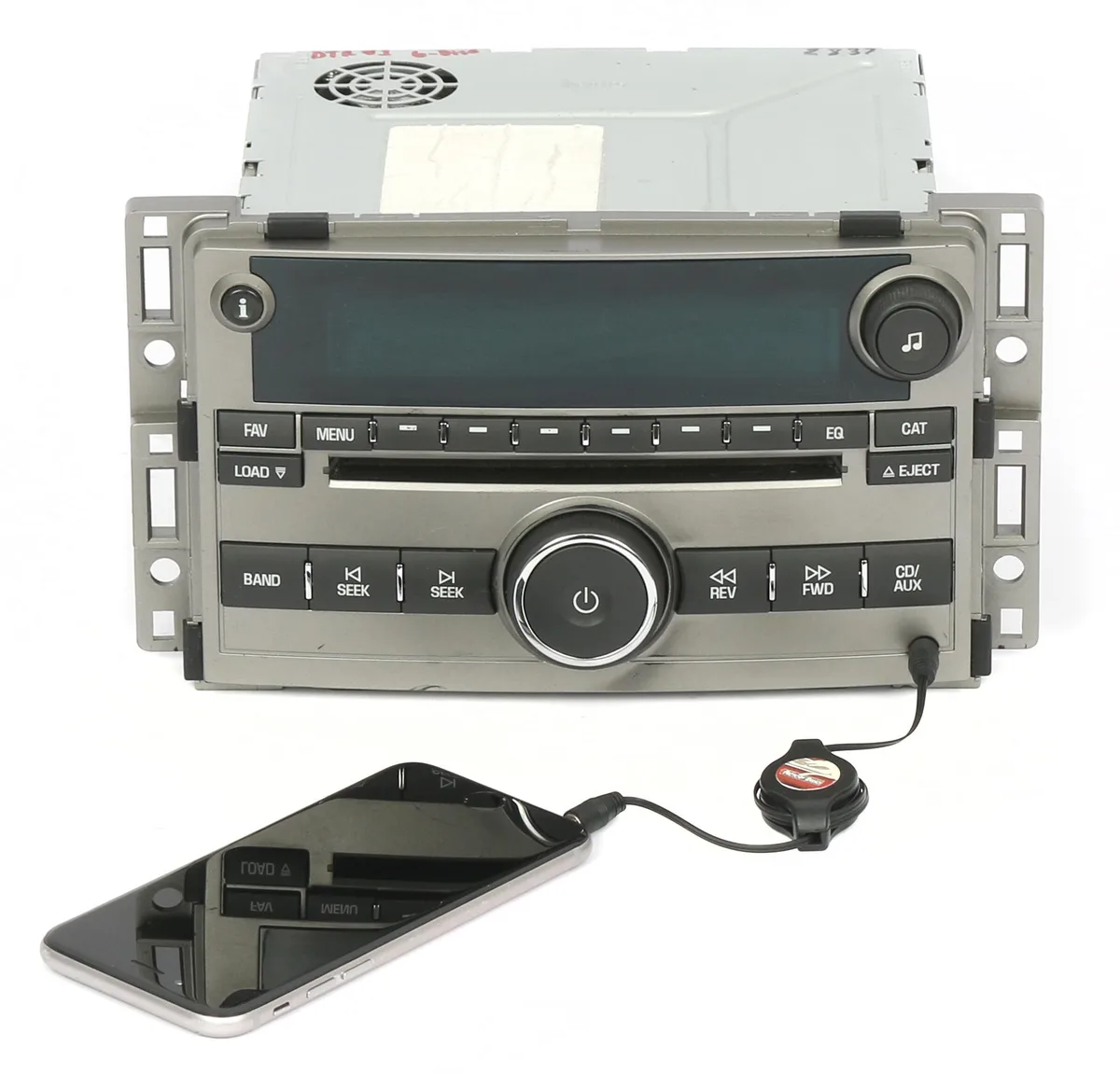 1 Factory Radio 1 Factory Radio 25848865 2009 Chevrolet Malibu AM FM mp3 6 Disc CD Receiver AUX — product photo