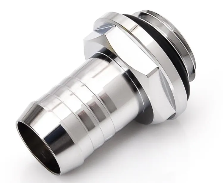 Bitspower Bitspower BP-WTP-C02 G1/4" to 3/8" Barb Fitting Silver Shining — product photo