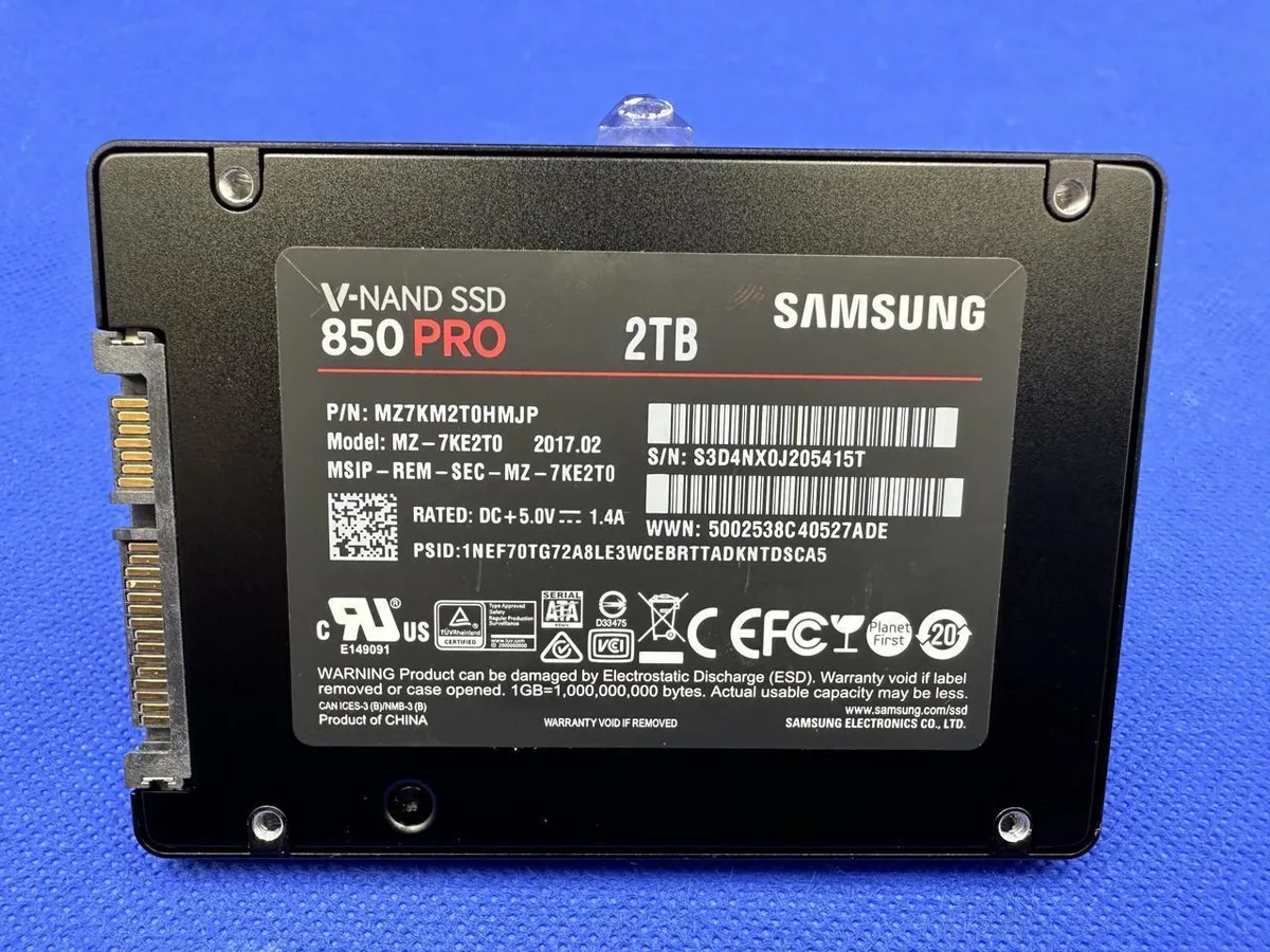 SAMSUNG SAMSUNG Mz-7ke2t0 850 2TB 2.5" enterprise SSD — product photo