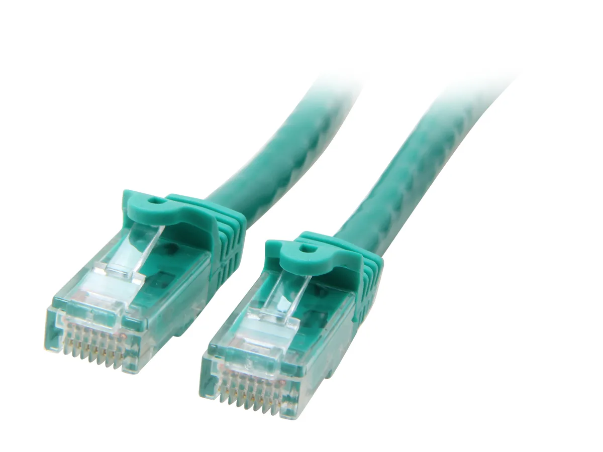 STARTECH STARTECH N6PATCH10GN 10 ft Cat6 RJ45 Green Network Ethernet Cable — product photo