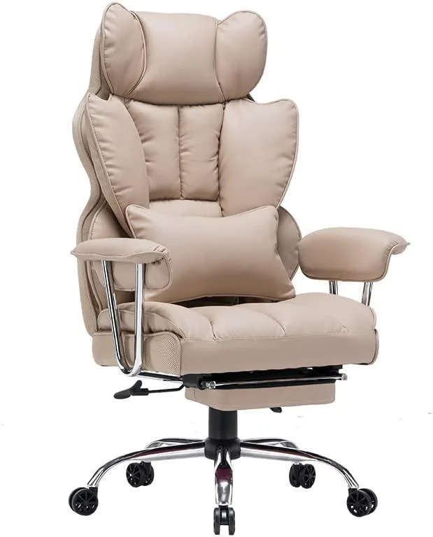 BFKK BFKK High Back Office Chair Grey 350 lb 135° Tilt — product photo