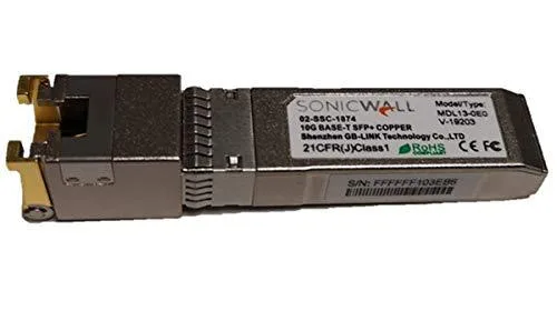 SonicWall SonicWall 02-SSC-1874 SFP+ 10GBASE-T RJ45 Transceiver — product photo