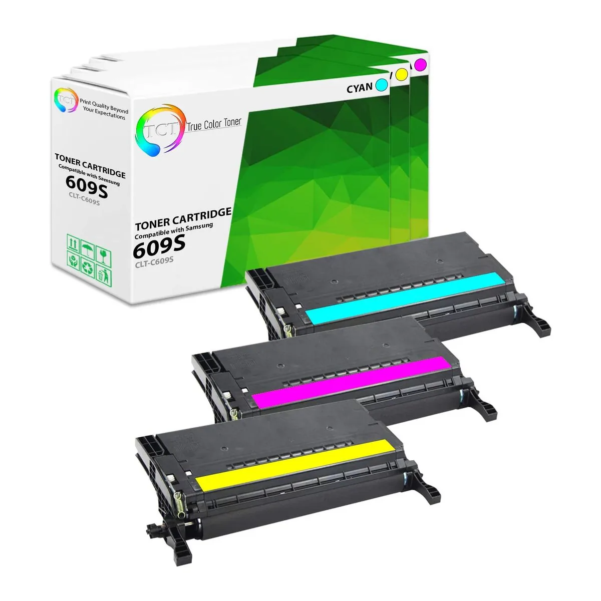 True Color Toner True Color Toner 609S 3 Pack toner cartridge 7000 pages — product photo