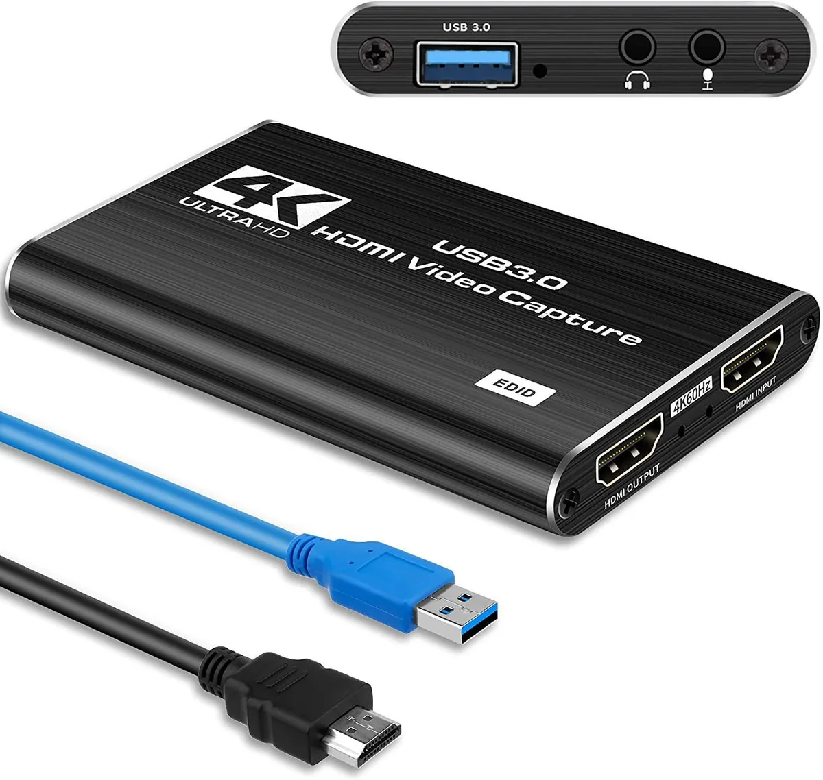 WRIARICH WRIARICH YCY-2353 4K HDMI USB 3.0 Capture Card — product photo