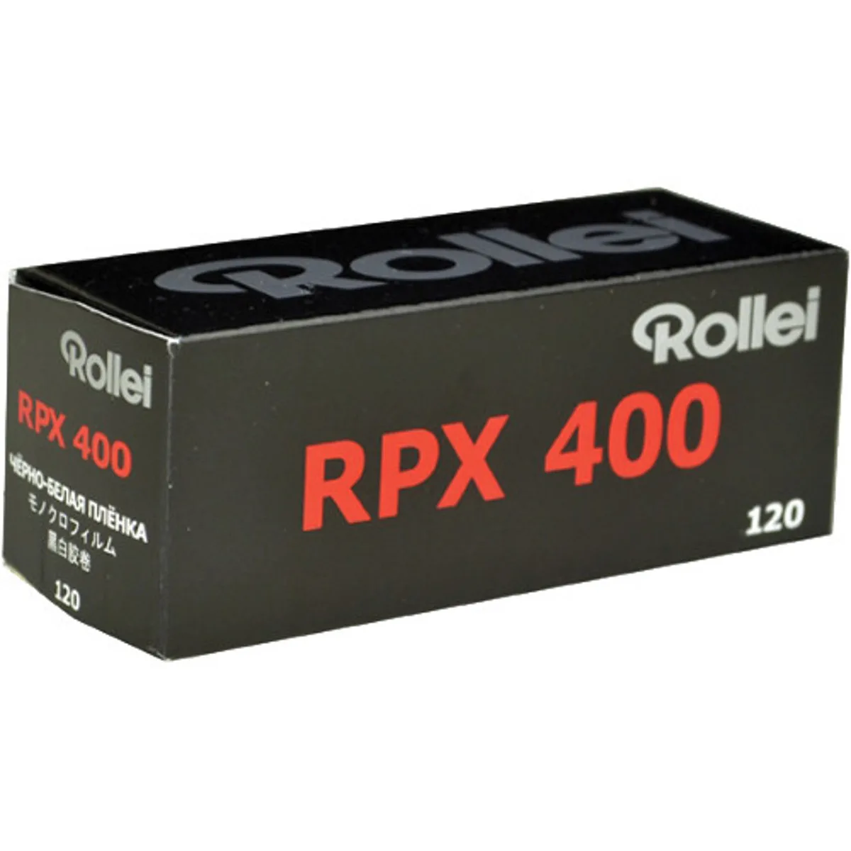 ROLLEI Rollei RPX 400 120 Black and White Negative Film — product photo