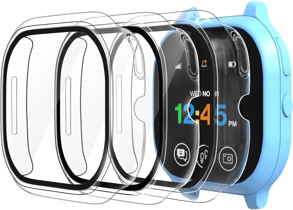 ETEIZU ETEIZU 3 Pack Gizmo Watch 3 Screen Protector Case Clear — product photo