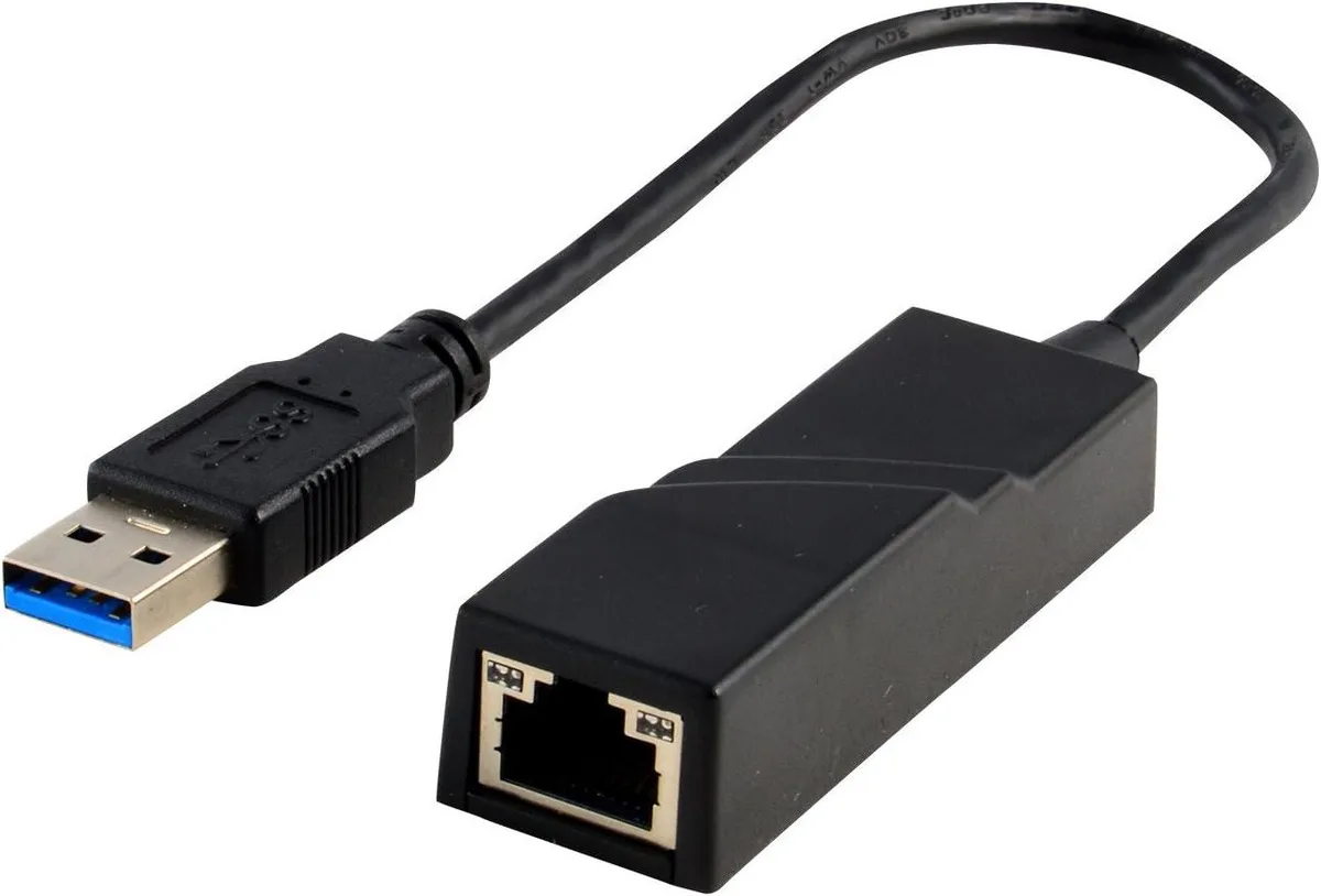 Microsoft Microsoft UB3-LAN-C USB 3.0 Gigabit Ethernet Adapter 12.01 in — product photo