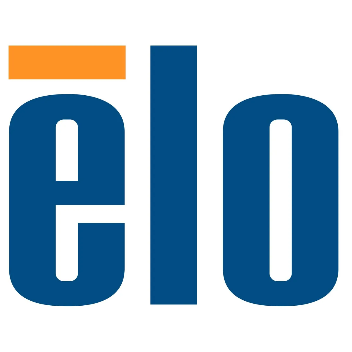 Black rectangular docking station for Elo M50 handheld device