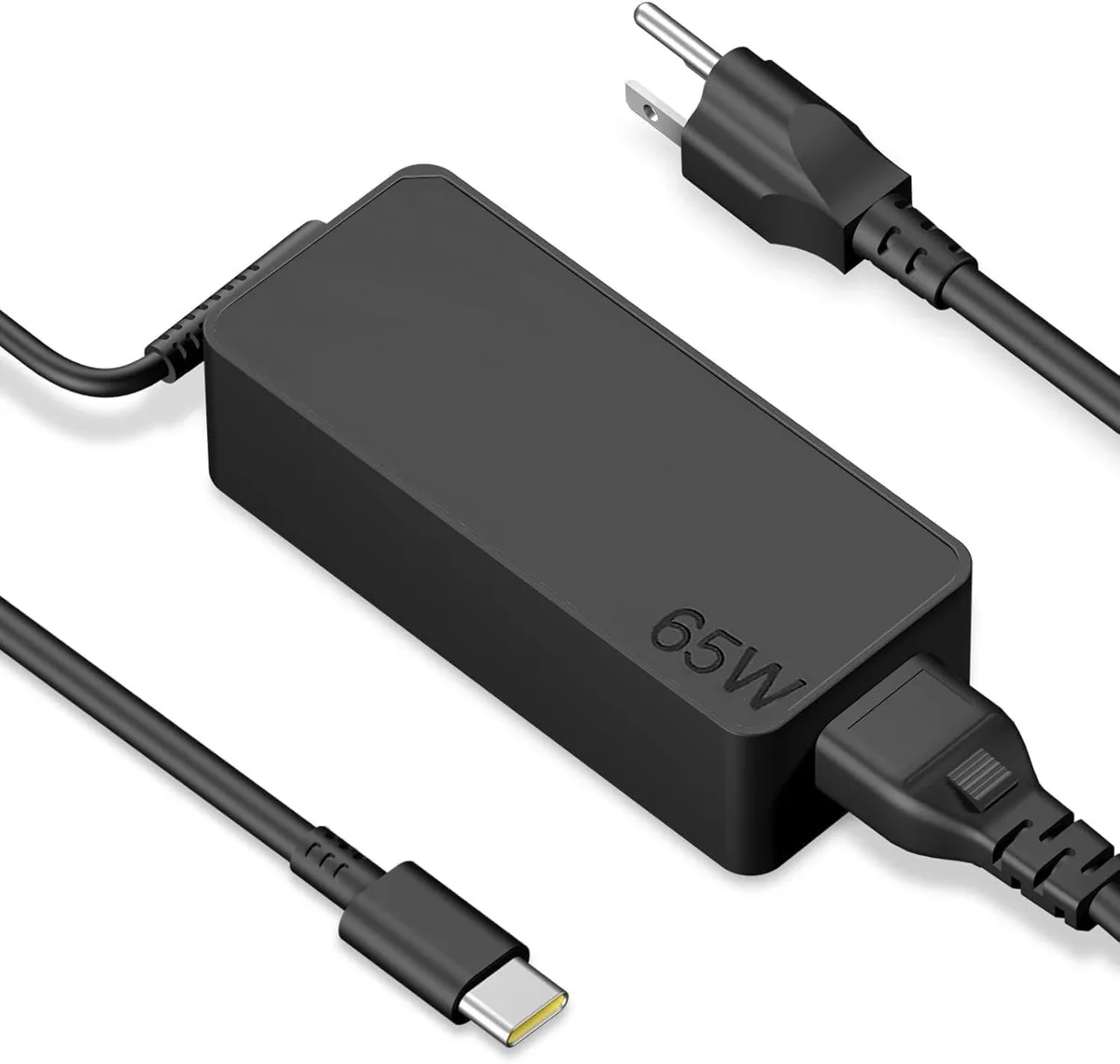 FLEANE FLEANE 65W 45W USB-C Laptop Charger ThinkPad Yoga Chromebook T480 T480S C930 C940 100e 300e 500e — product photo
