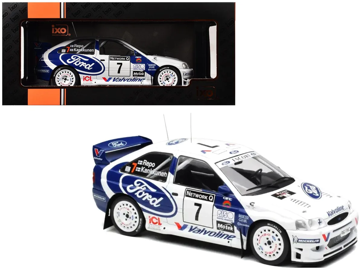 ixo ixo Ford Escort WRC #7 1998 1/18 Diecast Car — product photo
