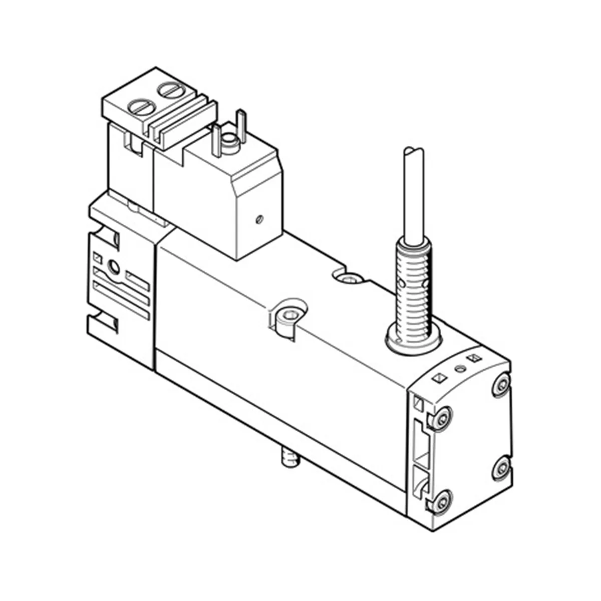 Festo Festo VSVA-B-M52-MZ-A1-1C1-APC 560725 Air Solenoid Valve 24V DC 1100 l/min — product photo