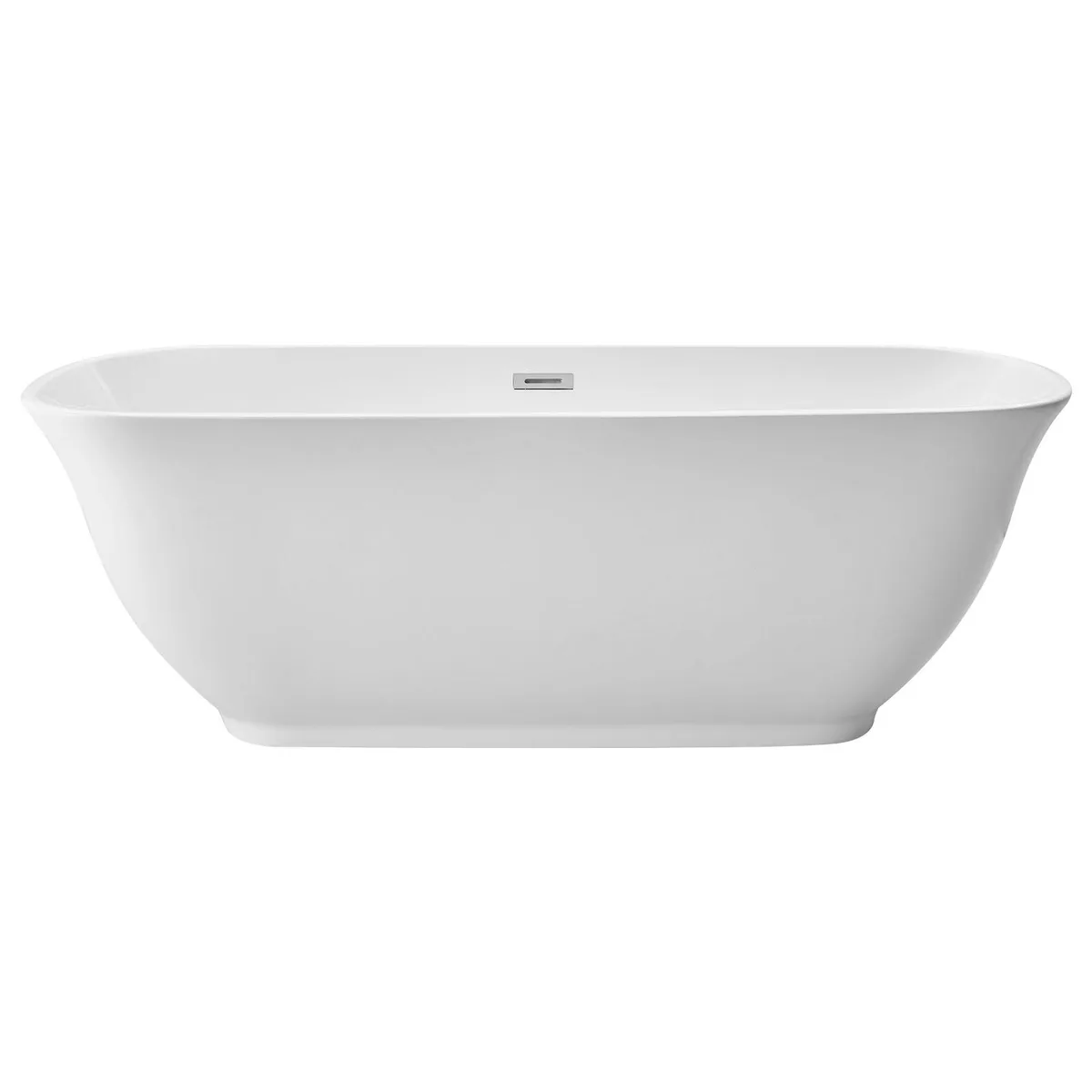 VEVOR VEVOR D-9080 Acrylic Freestanding Bathtub 67 Inch White 240 L — product photo