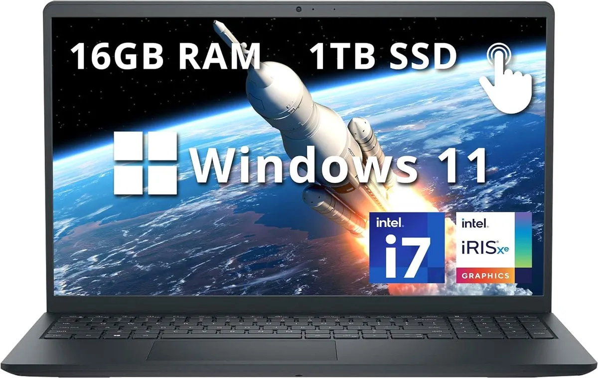 DELL DELL Inspiron i7-1355U 16GB 1TB 15.6" Touch business laptop — product photo