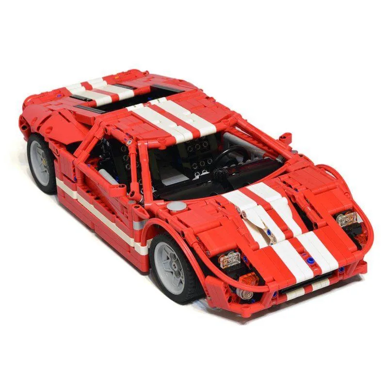 ZITIANYOUBUILD ZITIANYOUBUILD MOC-113244 1/12 Supercar 1468PCS Red — product photo
