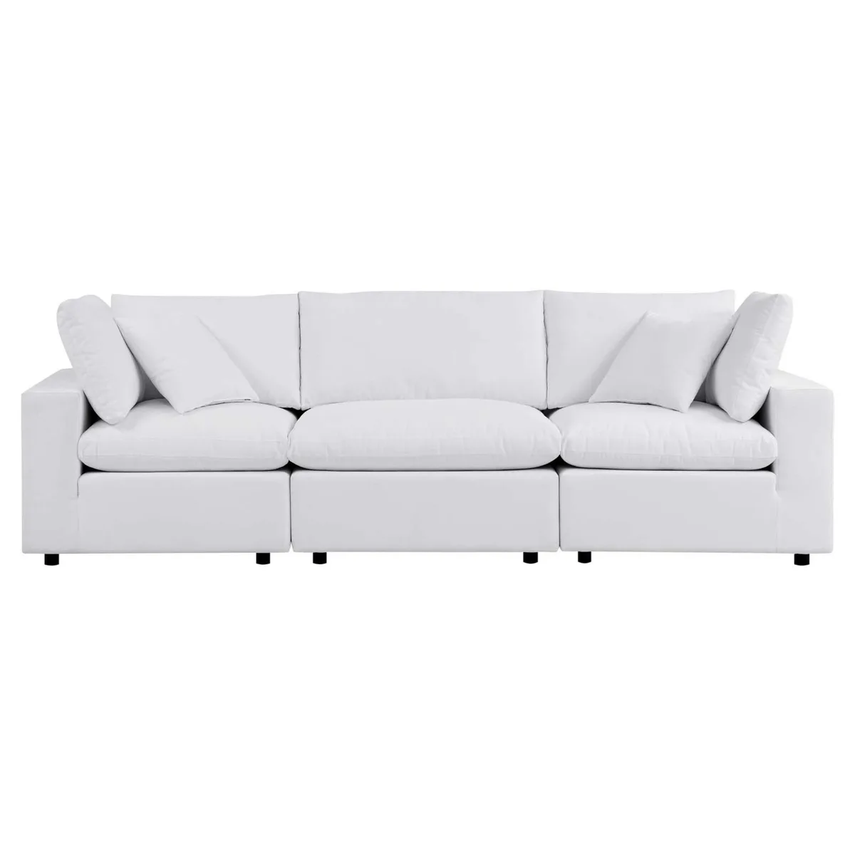 Modway Furniture Modway Furniture Commix Sunbrella Outdoor Patio Sofa 300 lbs decorative shelving — product photo