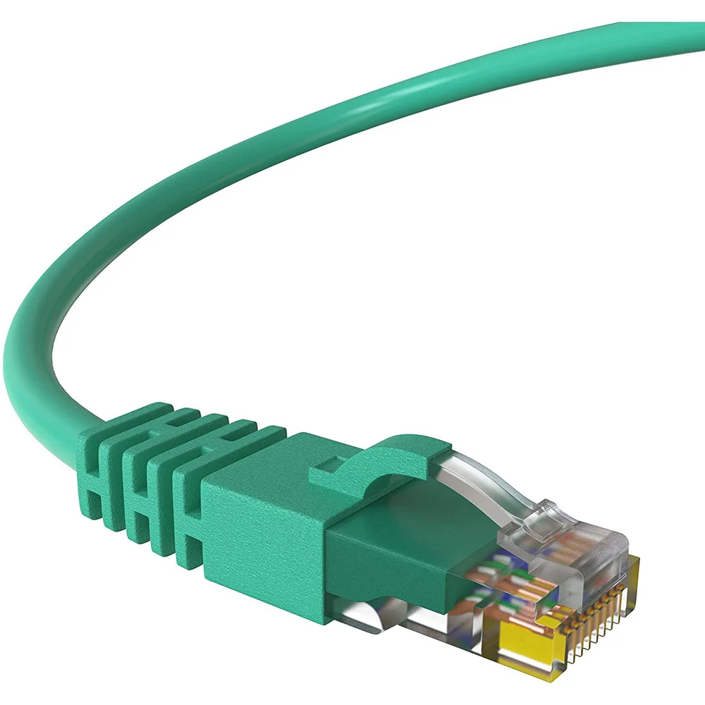 Werleo Werleo Cat6 network ethernet cable green 9.84 ft 2 pack — product photo