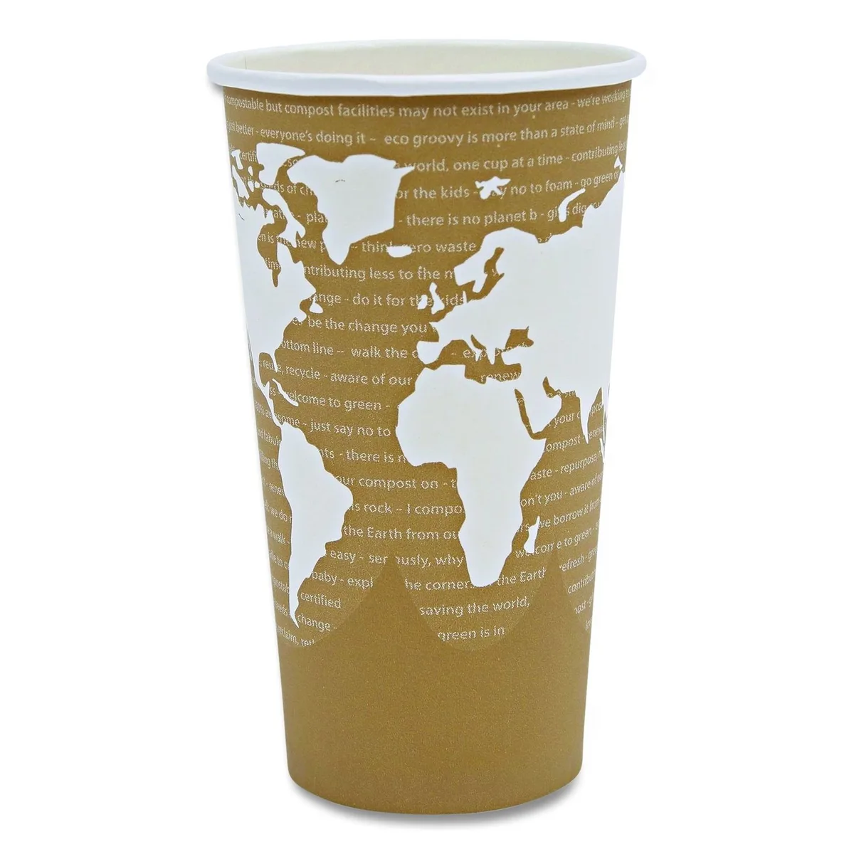 Eco-Products Eco-Products World Art Compostable Hot Cups 20oz 1000/Carton — product photo