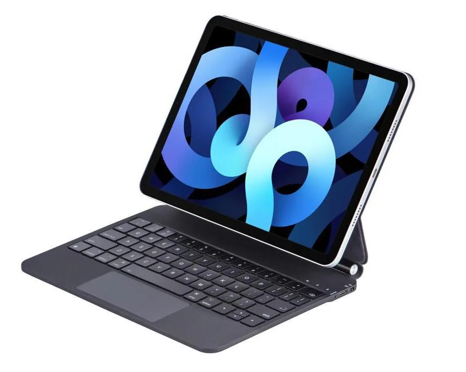 Corn Electronics Corn Electronics Keyboard Case for iPad Pro 11 inch 2022-4th Gen / Air 5th Gen Black — product photo