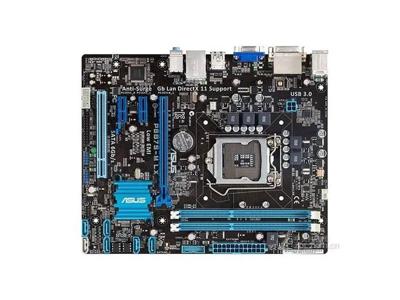 ASUS ASUS P8B75-M LX Intel B75 motherboard 16GB DDR3 — product photo