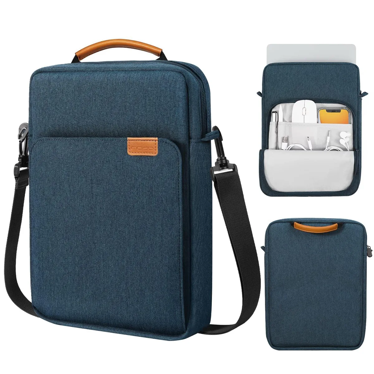 MoKo P840034690453 13.3-14 Inch Laptop Sleeve Bag Indigo — product photo