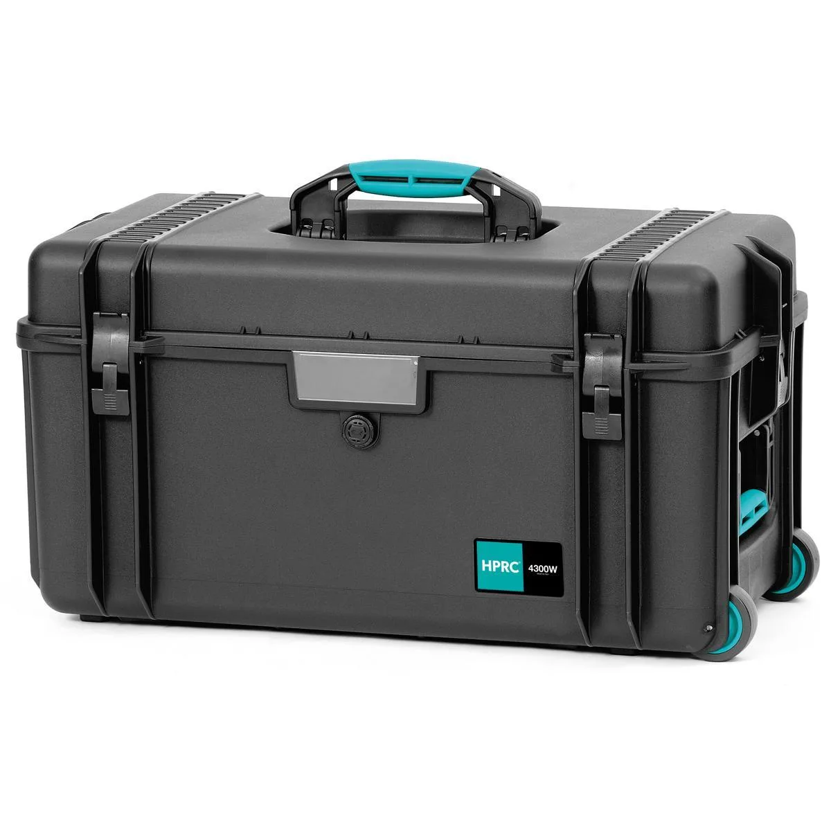 HPRC HPRC 4300WSFD Wheeled Hard Case with Divider Kit, Black Blue Handle — product photo