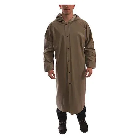 TINGLEY RUBBER CORP. TINGLEY RUBBER CORP. Magnaprene Flame Resistant Rain Coat Tan S 12168 — product photo