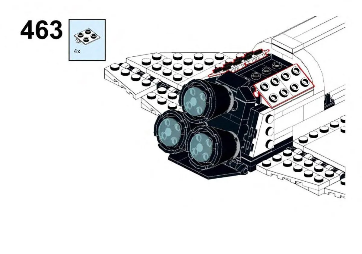 ZITIANYOUBUILD ZITIANYOUBUILD Space Plane Aircraft 1514 Pieces Educational Building Set — product photo