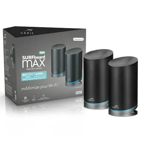 ARRIS ARRIS 1000768 AX11000 Wi-Fi 6 mesh router 2-pack — product photo