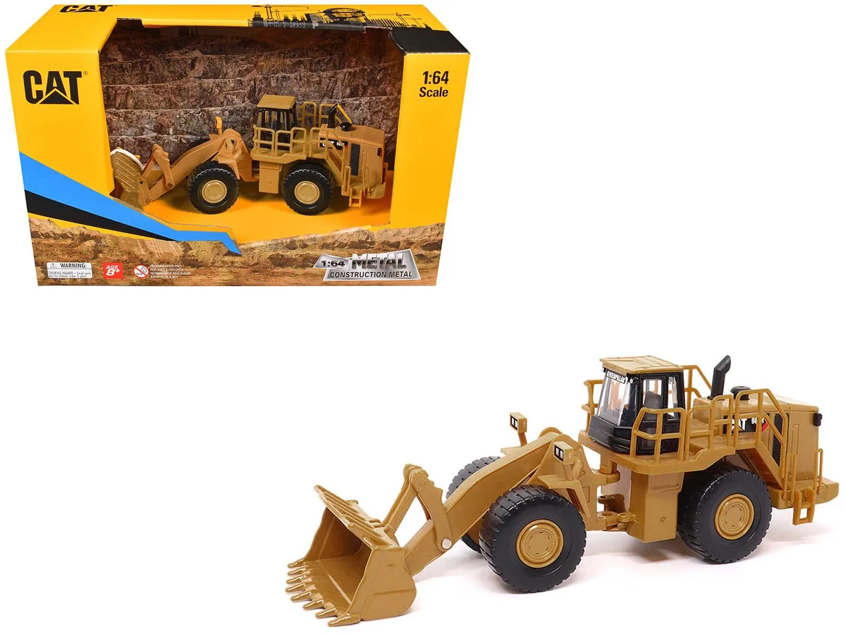 DieCast Masters DieCast Masters CAT 988H Wheel Loader 1/64 Yellow hobby collectible — product photo