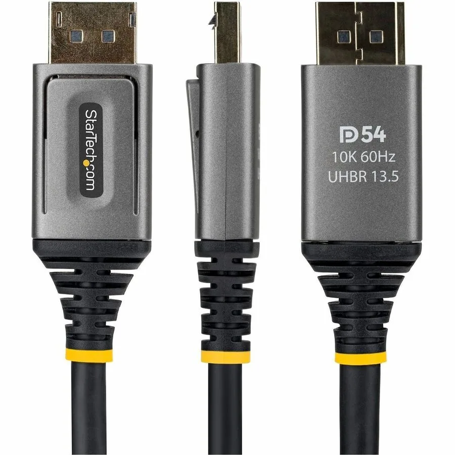 STARTECH STARTECH DP21V-3F-DP54-CABLE 3 ft DisplayPort 2.1 cable 54 Gbps — product photo