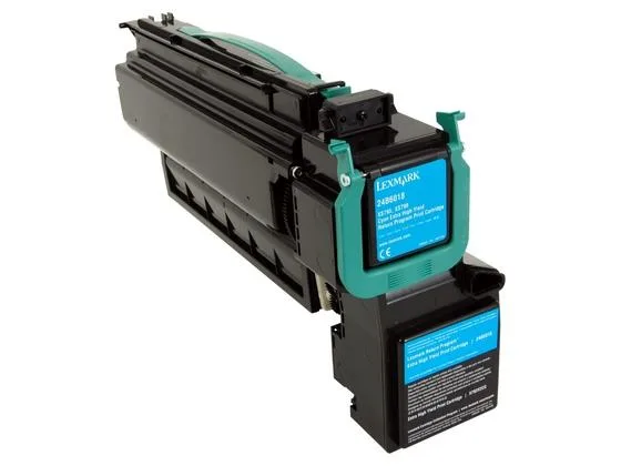 Lexmark Lexmark 24B6018 Cyan Extra High Yield Toner Cartridge 18000 Pages — product photo