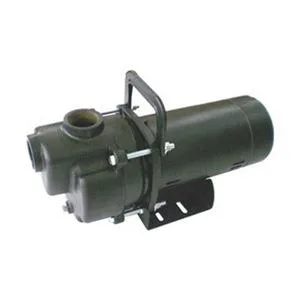 Dayton 1 hp centrifugal pump, cast iron housing, open dripproof motor