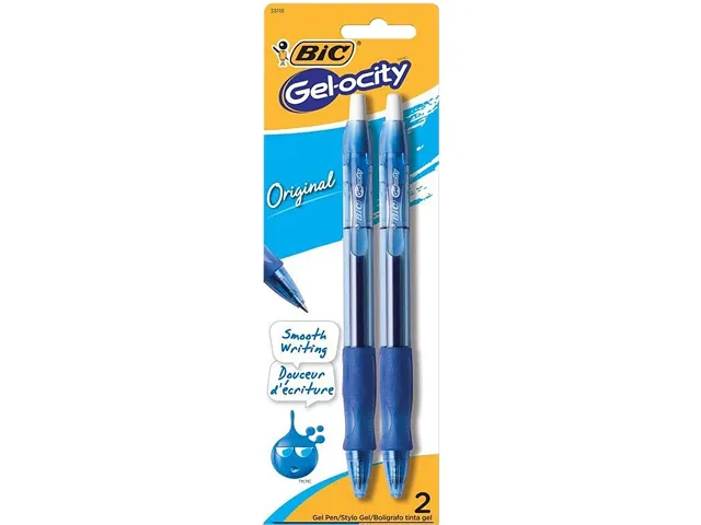BIC BIC RGLCGA11AST Gel-ocity Quick Dry Retractable Gel Pen 0.7mm Assorted Dozen 12 — product photo