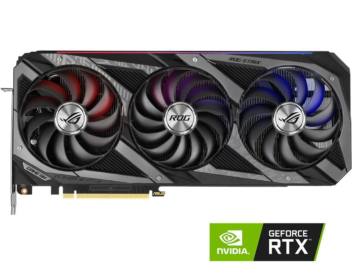 ASUS ASUS ROG Strix GeForce RTX 3080 Ti 12GB graphics card — product photo