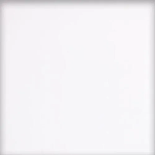 Box of white vinyl tiles with self-adhesive backing