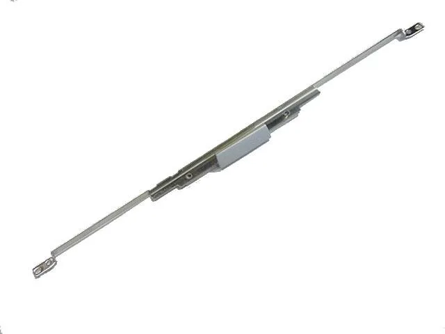 Small metal hinge rail with plastic latch hook for Dell Latitude D505