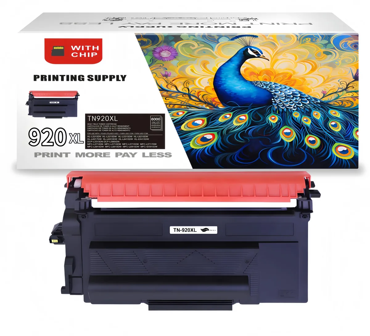 Aster Graphics Inc Aster Graphics Inc TN920XL Black High Yield Toner Cartridge — product photo
