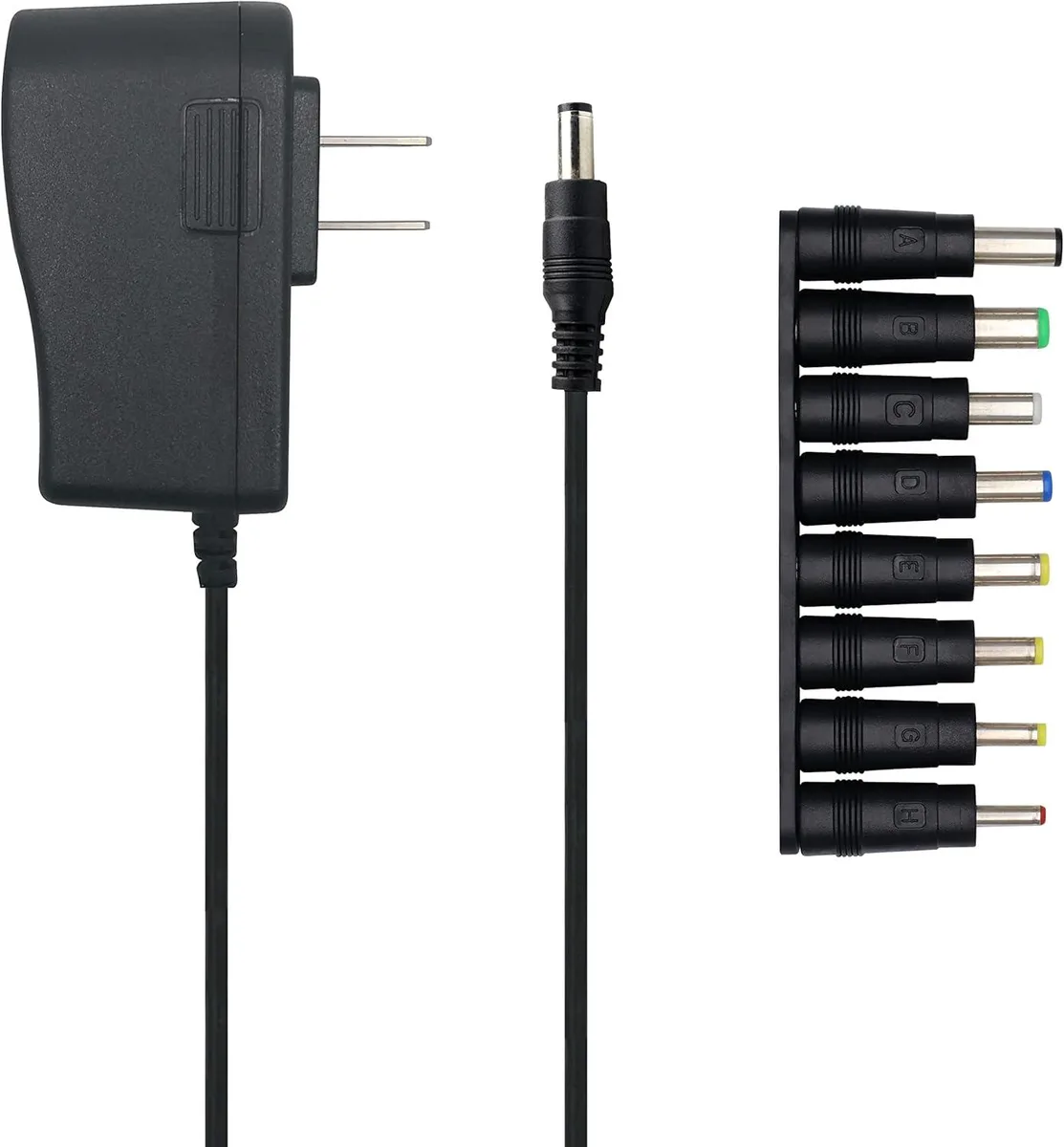 Kenuco Kenuco 9V 1.5A Power Adapter 5.5mm x 2.1mm with 8 Tips — product photo