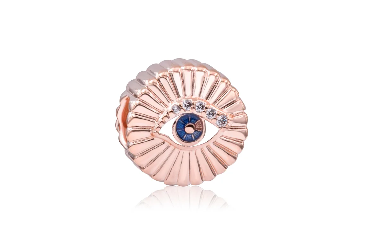 PANDORA PANDORA Sparkling All-seeing Eye Charm silver tone — product photo