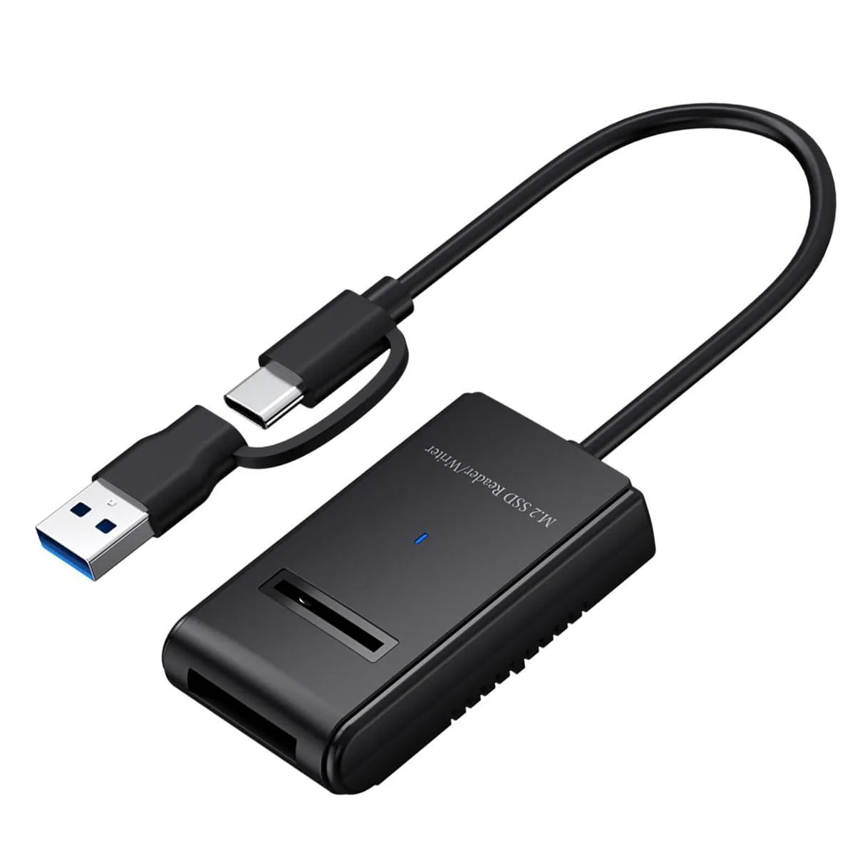 Vszerda Vszerda USB 3.0 NVMe M.2 Enclosure RTL9210B Horizontal Cable — product photo