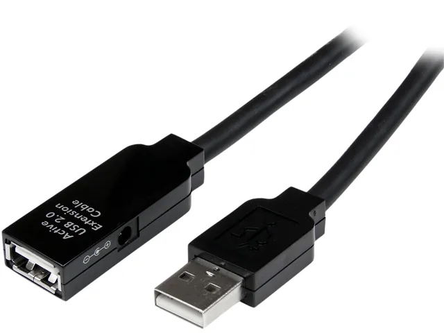 STARTECH STARTECH USB2AAEXT10M 10m USB 2.0 active extension cable male to female — product photo
