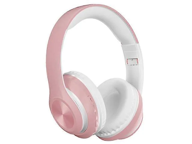 LORDWORLD LORDWORLD Wireless Over-Ear Headphones Pink — product photo
