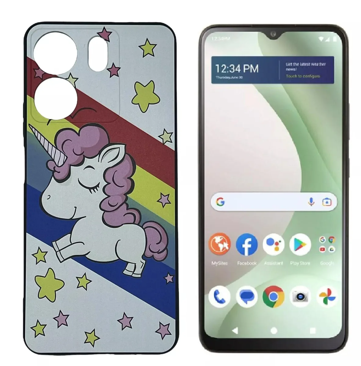 ExtremeCases - Generic ExtremeCases - Generic TPU Flexible Skin Case for BLU View 5 B160V - Unicorn — product photo
