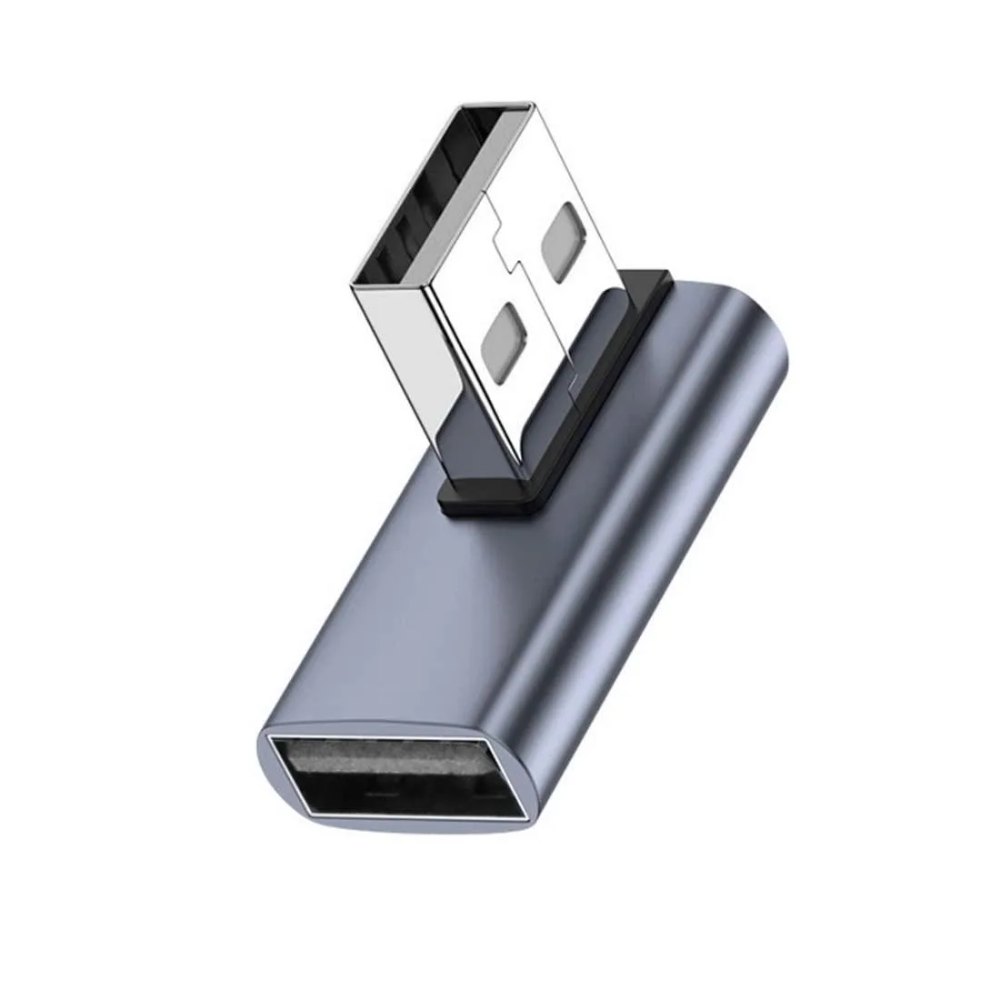 LORDWORLD LORDWORLD USB 3.0 Male to Female 90 Degree Adapter 10Gbps — product photo