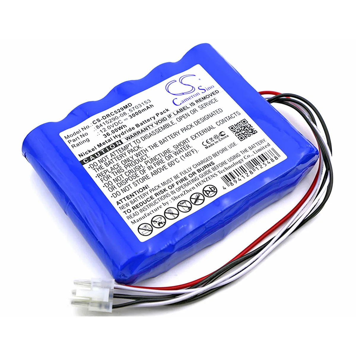 Cameron &amp; Co Cameron &amp; Co DS-CS-DRC529MD 3000mAh Ni-MH Blue — product photo