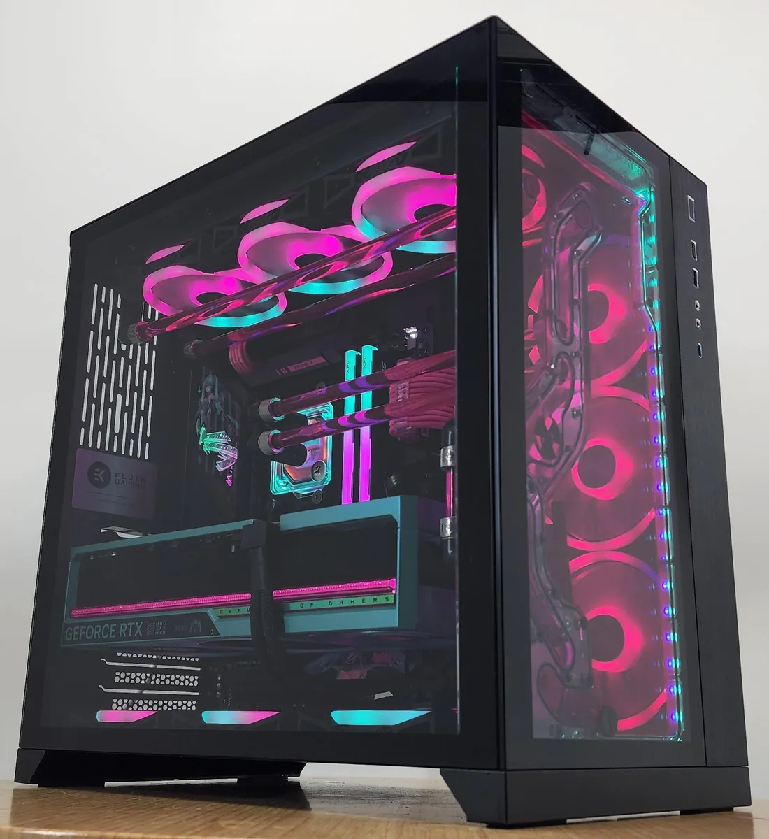 Custom Custom Ryzen 7 9800X3D 32GB DDR5 2TB NVME RTX 5080 Gaming PC — product photo