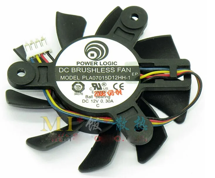 OEM Industries OEM Industries PLA07015D12HH-1 12V .3A 4-pin VGA fan — product photo