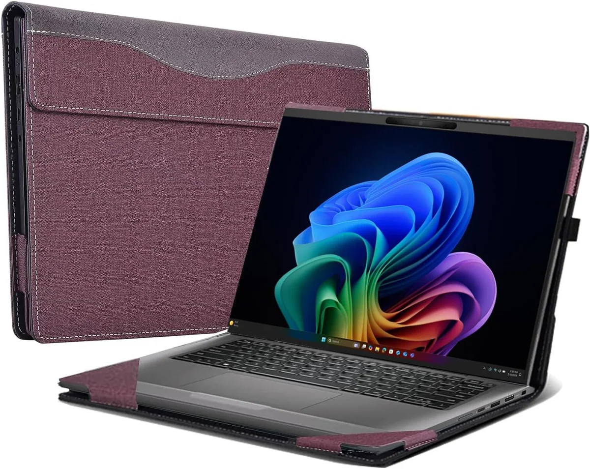 BONAEVER BONAEVER 15 inch Dell Inspiron 3530 3520 3510 3515 3511 Vostro 3530 3520 3510 3515 Hard Case Wine Red — product photo
