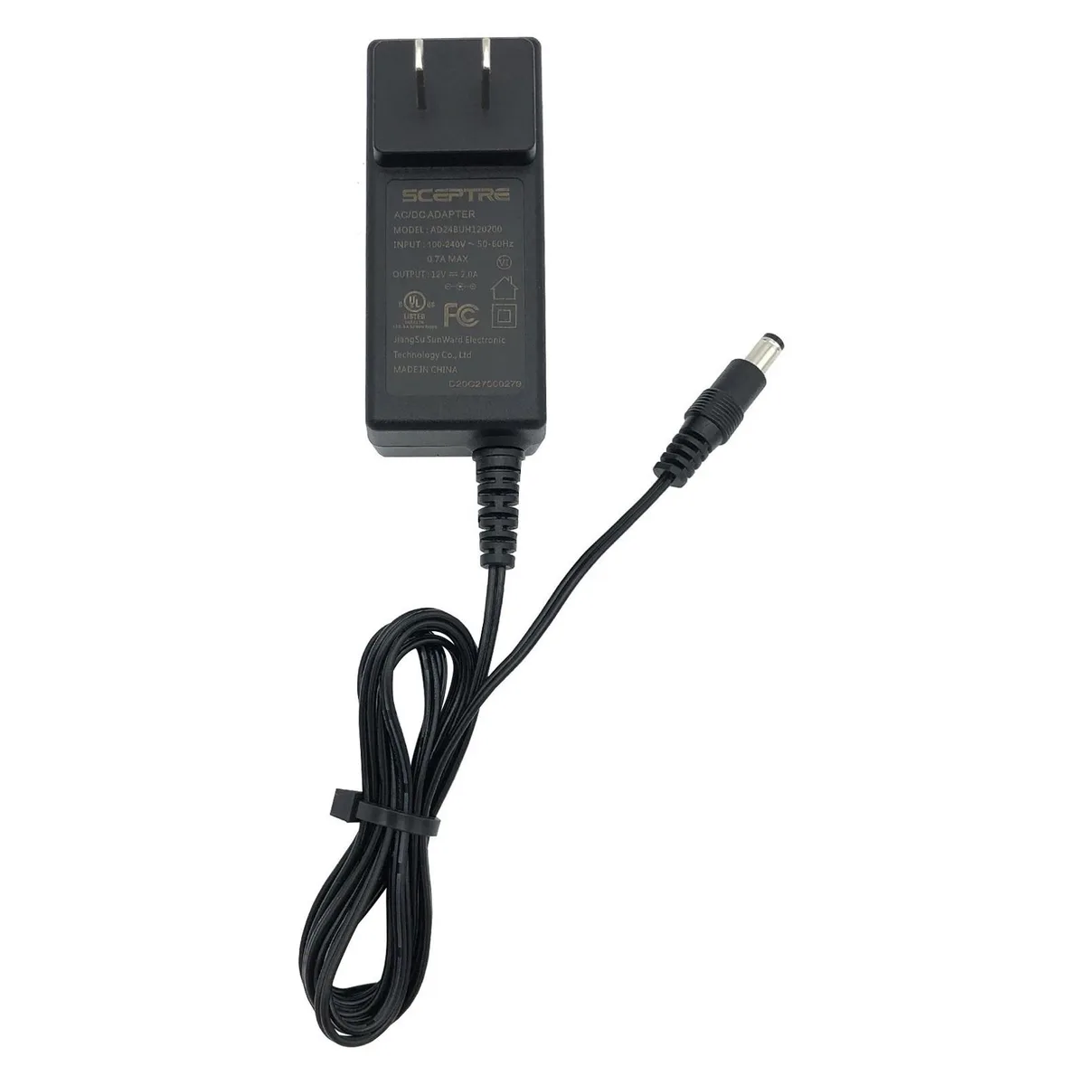 Sceptre Sceptre AD24BUH120200 12V 2A 24W power adapter — product photo
